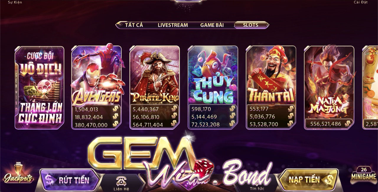 Giao diện cực đỉnh - Sảnh game hấp dẫn